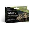 Vallejo Acrylicos Vallejo 071624 - Set di colori WWII USMC, colore: Sabbia mimetico