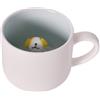 Eclove Tazza 3D con mucca in ceramica con simpatico animale 3D, 350 ml, tazza da latte in ceramica per bambini, donne, ragazze, fidanzata, regalo di Natale, compleanno (cane)