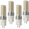 QLEE G12 Lampadina Led 16w Corn Light G12 Led Lampadina 3000k Bianco Caldo Sostituzione 35 Watt Lampada Ad Alogenuri Metallici 2 Pin Garage Light Office Led Bulb Downlight 4 Pack