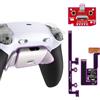 eXtremeRate RISE Plus MAX RMB Tasti Aggiuntivi per ps5 Controller BDM-030/040/050,Palette Posteriori Metallo Clicky Trigger Stop Remap Kit per ps5 Joystick-Senza Controller-Bianco Nero