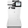 HP LaserJet Enterprise M635fht 7PS98A, Stampante Multifunzione A4, Stampa Fronte e Retro Automatica in b/n, 61 ppm, USB, Gigabit Ethernet, HP Smart, Display a colori da 20,3 cm, Grigia