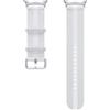Samsung Athleisure Band Cinturino sportivo e versatile (M/L) per Galaxy Watch8 | Watch8 Classic, White
