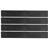 Tbest 4Pcs Portapacchi Trim Copertura, Mancorrenti sul Tetto Auto Cremagliera Gamba Copertura di Ricambio per Focus MK2 2005-2012 1339647 4M51-A504A00-AA