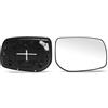 TTCR-II 1PC Compatibile con Vetro Specchietto Retrovisore Toyota Yaris II