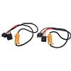 Yctze Decodificatore LED 2pcs H7 LED Decoder 50W 6ohm Resistenza di Carico Flash Error Canceller Resistenza Anti-sfarfallio per Segnale di Svolta del Faro Dell'automobile