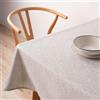 BL BELUM BELUM | Tovaglia antimacchia jacquard, dimensioni 100 x 155 cm, tovaglia antimacchia extra morbida, colore grigio anima, tovaglia tessuta 70% cotone, 30% poliestere, modello 31990C