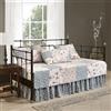 Chezmoi Collection Abbi - Set copripiumino da 5 pezzi, motivo floreale, stile vintage, 100% cotone slavato, patchwork (dimensioni letto matrimoniale)