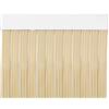 MERCURY TEXTIL MercuryTextil P69 - Tenda per porta in PVC, 210 x 90 cm, colore: beige + filo trasparente, plastica