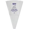 PME IB1016 sac à Poche in Tessuto qualità Premium, Plastica, Bianco, 12 x 0.1 x 20 cm