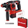 Einhell Tassellatore A Batteria HEROCCO Power X-Change, 18 V, Li-Ion, 2,2 J, Motore Senza Spazzole, Percussione Pneumatica, Attacco SDS Plus, Inclusa E-Box, 4 Ah Batteria E Caricabatteria