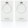 FAAC 787007 XT2 433 - Automazione Cancello Telecomando, Bianco (Confezione da 2)