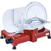 Silva Schneider BIKITCHEN AS 2500 - Affettatrice professionale, 25 cm, smerigliatrice rimovibile, colore: Rosso