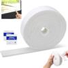 Hcunbsu Assorbitore di condensa per finestre, 3 cm x 4 m, assorbitore di condensa per finestre, finestre anti-condensa, strisce di feltro con 4 ml, bianco