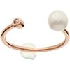 Brilio Silver Anello Delicate Bronze Ring with Real Pearl RI103R - Circuit: 55 mm sBS3799-5357 Marca, Estándar, Metallo Non prezioso, Nessuna Pietra preziosa
