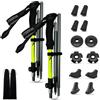 Aquarbor Bastoncini Trekking | 115-135cm Bastoni Trekking | Alluminio Bacchette Trekking | Montagna, Nordic Walking, Sci Alpinismo | Ultraleggeri, Resistenti, Regolabili e Ammortizzati
