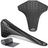 NICEDACK Parafanghi per Mountain Bike, 2 Pezzi, Mudguard Fit 20 - 29 Pollici MTB parafango Anteriore e Posteriore Compatibile con parafanghi per Bicicletta (Satinato, Nero)