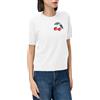 Beauty Women - Maglione Donna con Decorazioni in Strass | Maglia Leggera a Maniche Corte con Girocollo per Uso Quotidiano