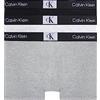 Calvin Klein Trunk 3Pk 000Nb3528A, Boxer Uomo, Multicolore (Black White Grey Heather), S