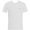 Emporio Armani T-Shirt Girocollo da Uomo Essential in Cotone, Bianca, XXL, Aderente, Bianco, XXL