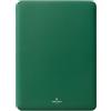 Comfyable - Custodia in vera pelle per laptop da 13 compatibile con MacBook Air M4 2025-2018 e MacBook Pro M2 2022 M1 2020-2016, verde foglia