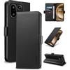 Yunubeyii Cover Libro per OnePlus 15 - [Blocco RFID] Luxury PU Leather Portafoglio Card Holder Magnetic Phone Custodia con Kickstand, Cover Protettiva Antiurto, Nero