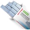 Officemate OIC Officemate Graffette standard, 210 per striscia, capacità 20 fogli, 5.000 per scatola (91900)