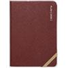 Letts of London Serene 26-082502 - Agenda settimanale 2026, formato A6, colore: Borgogna
