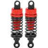 Ongwan Ammortizzatore RC, molla regolabile da 70 mm, ammortizzatore in metallo RC adatto per Slash 2WD RC auto (rosso) accessori per auto modello giocattolo