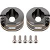 INJORA Contrappesi dell'Asse Posteriore Ottone 14g per cingolato TRX4M Upgrade 1/18 RC, Grigio