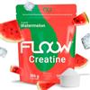 FLOOW Creatina Monoidrato in Polvere - 306 g (90 Dosi) - Creatina Aromatizzata Anguria Pura, Senza Zucchero e Maltodestrine - Creatina Micronizzata 200 Mesh - Integratore per la Massa Muscolare