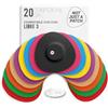 Not Just a Patch Coperte per Sensori Freestyle Libre 3 Plus (Confezione da 20) - Traspiranti, Resistenti al Sudore e Sostenute in Sicurezza Adesione e Supporto Delicato -Multicolore