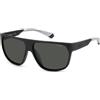 Polaroid GAFAS POLAROID - Modelo: PLD 7053/S_ C: MATTE BLACK RED/Eye size: 60 - Bridge size: 12 Cura della persona e salute