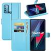 Cover per Wiko Power U30, Nero PU Pelle Portafoglio Libretto Flip