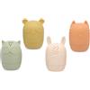 KIOKIDS Set di 4 animaletti Kiokids per il bagno antimuffa