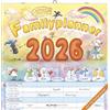 Alpha Edition - Calendario familiare a fumetti 2026 - 30x30 cm - Calendario a brossura con 6 colonne e spazio per appunti - Divertente calendario da parete per... giorni festivi e date delle vacanze