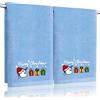AGRIMONY Regali Divertenti Snowman Natale Asciugamani, Natale Decorazioni Asciugamano, Strofinacci Cucina Bagno Cotone, Idee Regalo Oggetti per La Casa Nuova, Regalo Secret Santa Compleanno per Donna Mamma