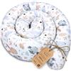 Totsy Baby Cuscino per dormiente laterale Cuscino per corpo 300 cm Cotone - Cuscino lungo Cuscino per dormire Cuscino per collo Gufi