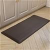 Carvapet Antiscivolo Tappetino da Cucina Anti-Fatica Stuoie in Piedi Spessore 20mm Tappetini da Cucina PVC impermeabile Tappeto da Cucina(Marrone,44x99cm)