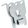 HIGH & MIGHTY Alto e potente 515316 Tool free Picture Hanging Value 27,2 kilogram, 2 pezzi, colore: Argento, taglia unica