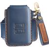 ATFIGII Custodia per portachiavi compatibile con Renault per Dacia Sandero Stepway Duster Clio Jogger Scenic Zoe per Kadjar per Captur Portachiavi Custodia per chiavi in pelle Custodia protettiva per