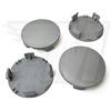 MYBA-S Tappi per mozzo, confezione da 4 pezzi, in plastica ABS, universali, 62 mm/60 mm