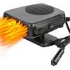 Leaflai Riscaldamento auto - 12 V riscaldamento auto 150 W Invernale per il riscaldamento auto da collegare alla presa accendisigari, sbrinatore per piccoli veicoli