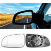 TTCR-II 1PC Compatibile con Vetro Specchio Opel Astra H 2004-2008 | Piastra Vetro Specchio Retrovisore Riscaldato Astra H, Specchietto Retrovisore Esterno Opel di Ricambio-Sinistro