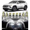 BMT xms Kit di Luci LED per Interni per HYUNDAI Tucson TL NX4 2016-2024 | 6000K Bianco Luminoso, Installazione semplice, accessori per auto, senza errori