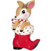 Hallmark Keepsake Ornamento natalizio 2024, renna vintage, porcellana, regali per gli amanti del Natale