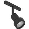 Eglo Accessori per sistema Easy Track, adattatore faretti da soffitto per binario, lampada da incasso a spot, accessorio per binario luce soffitto, plastica nera, attacco GU10