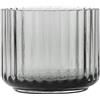 DANMARK LYNGBY Lyngby Porcelæn portacandele Ø6,7 cm Lyngby in vetro soffiato a bocca, grigio