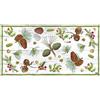 Vilber Tappeto Natalizio (40 x 78 x 0,2 cm), PVC Poliestere, Antiscivolo, Lavabile, Resistente al Calore, con possibilità di tovagliette e Runner da tavola abbinati