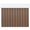 MERCURY TEXTIL Tenda per Porta Strisce PVC 210 x 90 cm, Tenda per Porta Esterna (Marrone+Filo Beige P1)