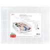 Dritz Scatola di STOCCAGGIO Filetto 13X10X3, Polipropilene